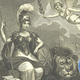 An illustration of Brittania, the female personification of Great Britain, taken from page 12 of ‘The New British Traveller, or, modern panorama of England and Wales’. Courtesy of the British Library on Flickr.